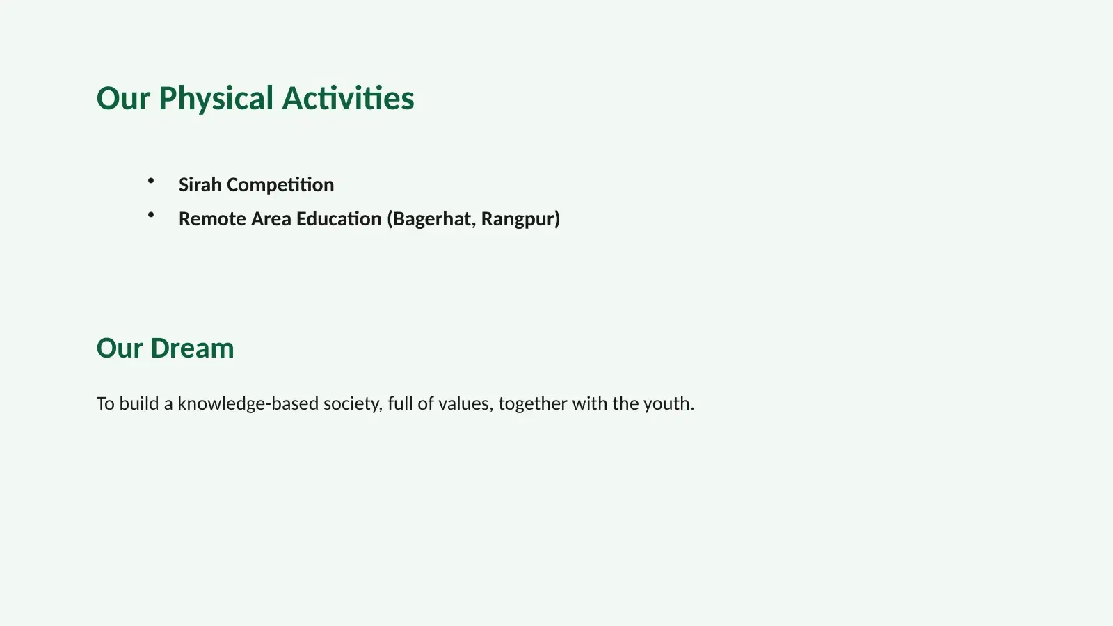 Iqra Wave Foundation, slide 15 of 18
